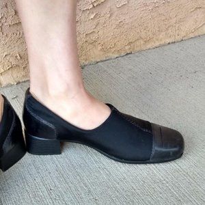 Ladies Josef Seibel Black Heels-Like New-Sz35